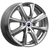 Литые диски Арнар-оригинал(КС890) (КС890) 6.000xR15 4x100 DIA60.1 ET40 дарк платинум для Nissan Almera Литые диски Арнар-оригинал(КС890) (КС890) 6.000xR15 4x100 DIA60.1 ET40 дарк платинум для Nissan Almera