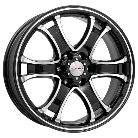 Балеар (КС727) 7.500xR18 6x114.3 DIA66.1 ET30 алмаз черный Балеар (КС727) 7.500xR18 6x114.3 DIA66.1 ET30 алмаз черный