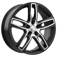 Литые диски ЖЕНЕВА (КЛ224) 7.000xR18 5x114.3 DIA67.1 ET45 алмаз для Mitsubishi Outlander