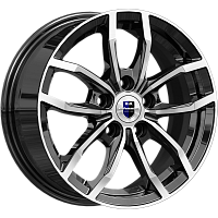Литые диски Фрост (КС1048) 6.500xR15 5x114.3 DIA67.1 ET42 алмаз черный для Daewoo Leganza