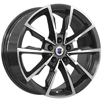 Литые диски Меренге (КС902) 7.500xR17 5x108 DIA67.1 ET45 алмаз черный для Ford Grand C-Max Литые диски Меренге (КС902) 7.500xR17 5x108 DIA67.1 ET45 алмаз черный для Ford Grand C-Max