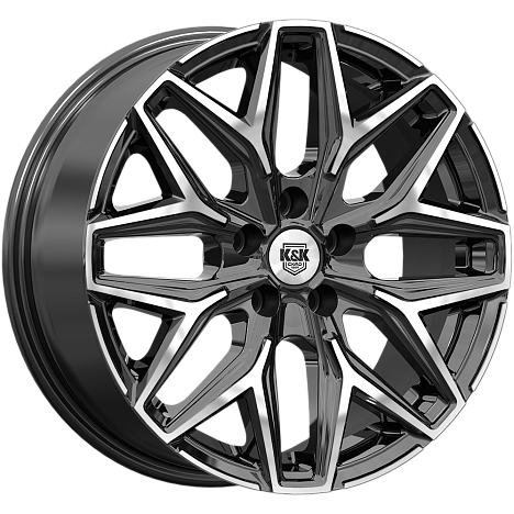 Ариус (КС1187) 7.000xR17 5x110 DIA65.1 ET35 алмаз черный Ариус (КС1187) 7.000xR17 5x110 DIA65.1 ET35 алмаз черный