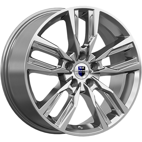 Борэй (КС901) 8.000xR18 5x112 DIA66.6 ET35 дарк платинум Борэй (КС901) 8.000xR18 5x112 DIA66.6 ET35 дарк платинум