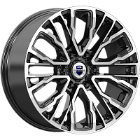 Литые диски Кортес (КС1102) 8.500xR19 6x139.7 DIA95.1 ET50 алмаз черный для Toyota Литые диски Кортес (КС1102) 8.500xR19 6x139.7 DIA95.1 ET50 алмаз черный для Toyota