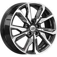 Литые диски Up114 (КС1023) 7.000xR17 5x112 DIA66.6 ET40 New Diamond для Skoda Kodiaq