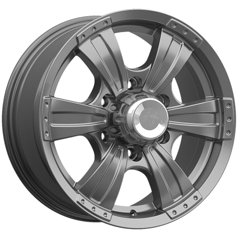 РЕЙНДЖЕР (КЛ217М) 7.000xR16 6x139.7 DIA109.7 ET15 графит РЕЙНДЖЕР (КЛ217М) 7.000xR16 6x139.7 DIA109.7 ET15 графит