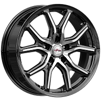 Литые диски Страйк (КС1080) 6.500xR17 5x114.3 DIA67.1 ET35 Блэк Джек для Chrysler Sebring Литые диски Страйк (КС1080) 6.500xR17 5x114.3 DIA67.1 ET35 Блэк Джек для Chrysler Sebring