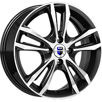 Литые диски Samara (КС866) 6.000xR16 4x100 DIA67.1 ET40 алмаз черный SK для KIA Rio X-Line Литые диски Samara (КС866) 6.000xR16 4x100 DIA67.1 ET40 алмаз черный SK для KIA Rio X-Line