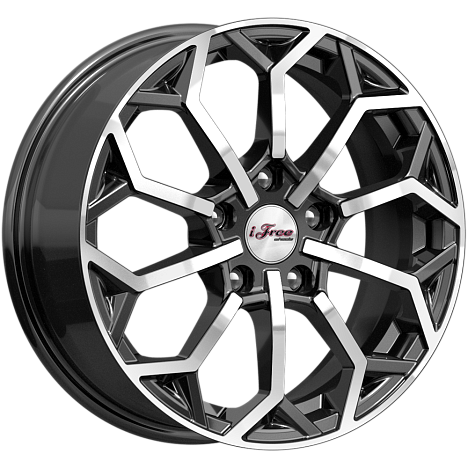 Спейс-Нидл (КС1000) 6.500xR16 5x114.3 DIA67.1 ET45 Блэк Джек Спейс-Нидл (КС1000) 6.500xR16 5x114.3 DIA67.1 ET45 Блэк Джек