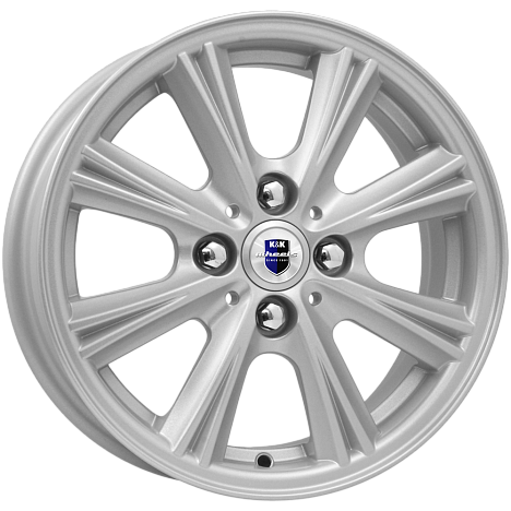 Аттика (КС561) 5.500xR14 4x98 DIA58.5 ET35 Сильвер F Аттика (КС561) 5.500xR14 4x98 DIA58.5 ET35 Сильвер F