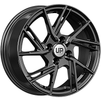 Литые диски Up115 (КС1033) 6.500xR15 4x100 DIA67.1 ET35 New Black для Nissan March