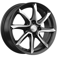 Литые диски ОСАКА (КЛ317) 6.000xR15 4x100 DIA60.1 ET40 Алмаз бархат новый