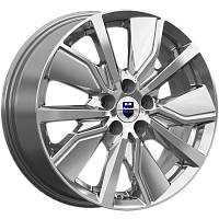 Литые диски Гамбит (КС961) 6.500xR16 5x112 DIA57.1 ET50 дарк платинум для Volkswagen Golf Литые диски Гамбит (КС961) 6.500xR16 5x112 DIA57.1 ET50 дарк платинум для Volkswagen Golf