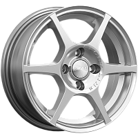 Литые диски ЯГУАР (КЛ147) 5.500xR14 4x100 DIA67.1 ET38 селена для ZAZ Chance Литые диски ЯГУАР (КЛ147) 5.500xR14 4x100 DIA67.1 ET38 селена для ZAZ Chance