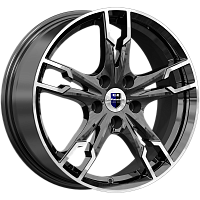 Литые диски Солар-оригинал (КС875) (КС875) 7.000xR17 5x114.3 DIA67.1 ET48.5 алмаз черный SK