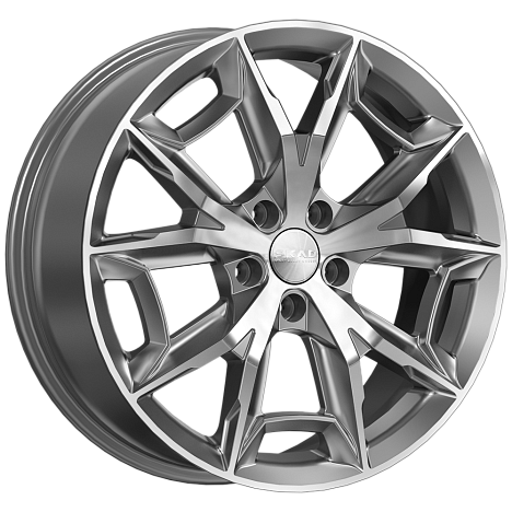 ПАРКЕР (КЛ382) 7.500xR19 5x114.3 DIA67.1 ET38 алмаз графит ПАРКЕР (КЛ382) 7.500xR19 5x114.3 DIA67.1 ET38 алмаз графит