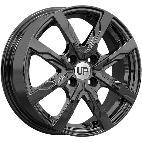 Up122 (КС1092) 6.000xR15 4x100 DIA54.1 ET46 New Black Up122 (КС1092) 6.000xR15 4x100 DIA54.1 ET46 New Black