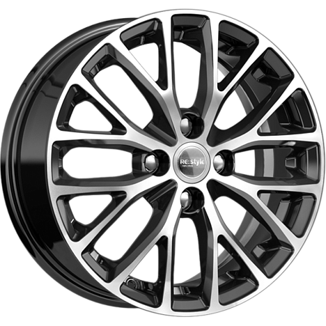 КС782 (15_Rio II) (КС782) 6.000xR15 4x100 DIA54.1 ET46 алмаз черный КС782 (15_Rio II) (КС782) 6.000xR15 4x100 DIA54.1 ET46 алмаз черный