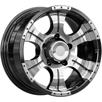 Литые диски Байконур (КС465М) 8.000xR16 6x139.7 DIA108.5 ET0 алмаз черный для Toyota 4 Runner Литые диски Байконур (КС465М) 8.000xR16 6x139.7 DIA108.5 ET0 алмаз черный для Toyota 4 Runner