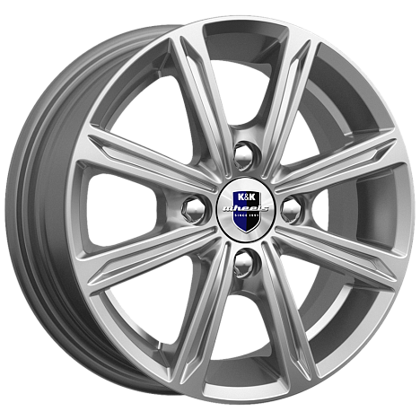 Флэш (КС710) 5.000xR13 4x108 DIA67.1 ET40 дарк платинум Флэш (КС710) 5.000xR13 4x108 DIA67.1 ET40 дарк платинум