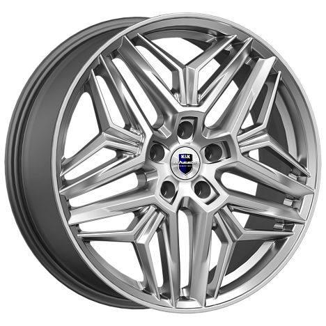 Колумб (КС1038) 7.000xR19 5x108 DIA67.1 ET45 дарк платинум Колумб (КС1038) 7.000xR19 5x108 DIA67.1 ET45 дарк платинум