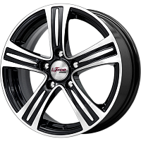 Литые диски S.U. (КС691) 6.000xR15 5x100 DIA67.1 ET45 Блэк Джек для Toyota Opa Литые диски S.U. (КС691) 6.000xR15 5x100 DIA67.1 ET45 Блэк Джек для Toyota Opa