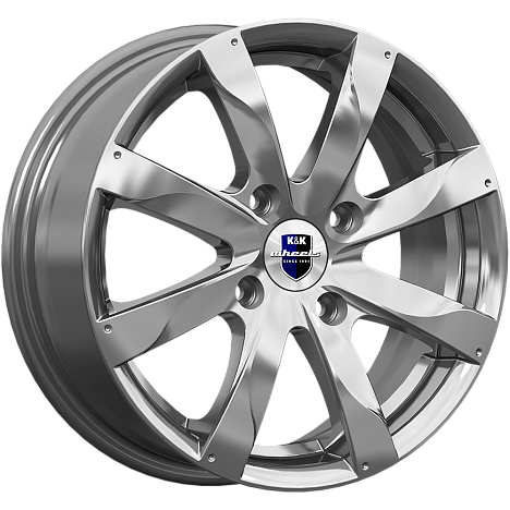 Джемини (КС617) 6.000xR15 4x100 DIA67.1 ET45 дарк платинум Джемини (КС617) 6.000xR15 4x100 DIA67.1 ET45 дарк платинум