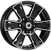 Севенна (КС726) 7.000xR17 6x139.7 DIA106.1 ET30 алмаз черный Севенна (КС726) 7.000xR17 6x139.7 DIA106.1 ET30 алмаз черный