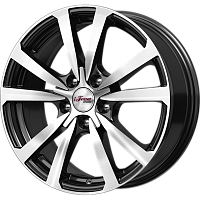 Литые диски Бэнкс (КС645) 7.000xR17 5x114.3 DIA66.1 ET40 Блэк Джек для Nissan Cefiro Литые диски Бэнкс (КС645) 7.000xR17 5x114.3 DIA66.1 ET40 Блэк Джек для Nissan Cefiro