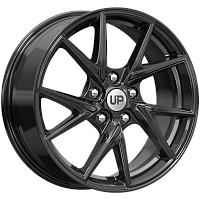 Литые диски Up105 (КС983) 7.000xR17 5x112 DIA57.1 ET48 New Black для Skoda