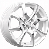 Литые диски ТУЛОН (КЛ233) 6.000xR15 4x100 DIA67.1 ET45 алмаз-белый для Mazda Familia Wagon