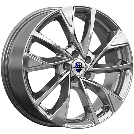 Роквуд (КС900) 7.000xR17 5x108 DIA63.35 ET45 дарк платинум Роквуд (КС900) 7.000xR17 5x108 DIA63.35 ET45 дарк платинум