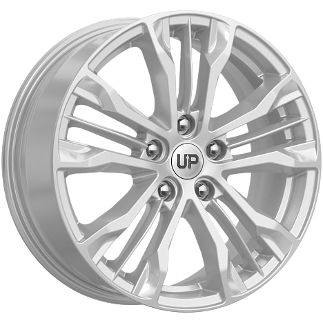 Up106 (КС991) 7.000xR17 5x114.3 DIA67.1 ET40 Silver Classic Up106 (КС991) 7.000xR17 5x114.3 DIA67.1 ET40 Silver Classic