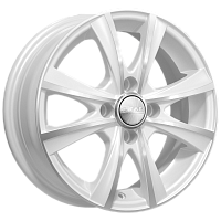 Литые диски МАЛЬТА (КЛ248) 5.500xR14 4x100 DIA67.1 ET38 алмаз-белый