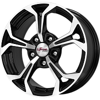 Литые диски Эрнесто (КС484) 6.500xR15 5x100 DIA67.1 ET38 Блэк Джек для SEAT Ibiza Cupra Литые диски Эрнесто (КС484) 6.500xR15 5x100 DIA67.1 ET38 Блэк Джек для SEAT Ibiza Cupra