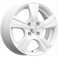 Литые диски КРИТ (КЛ241) 5.500xR14 4x100 DIA67.1 ET38 белый для Daewoo