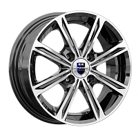 Литые диски Флэш (КС710) 5.000xR13 4x100 DIA67.1 ET35 алмаз черный для Skoda Felicia Литые диски Флэш (КС710) 5.000xR13 4x100 DIA67.1 ET35 алмаз черный для Skoda Felicia