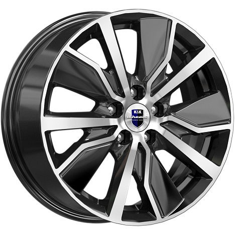 Гамбит (КС961) 6.500xR16 5x112 DIA57.1 ET46 алмаз черный Гамбит (КС961) 6.500xR16 5x112 DIA57.1 ET46 алмаз черный