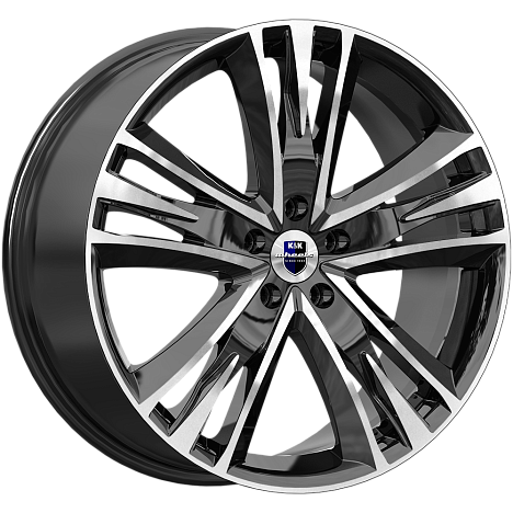 Атлас (КС661М) 8.500xR20 5x120 DIA64.1 ET45 алмаз черный Атлас (КС661М) 8.500xR20 5x120 DIA64.1 ET45 алмаз черный