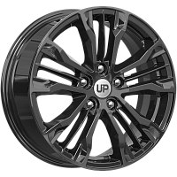 Литые диски Up106 (КС991) 7.000xR17 5x114.3 DIA66.1 ET48 New Black для Renault Arkana Литые диски Up106 (КС991) 7.000xR17 5x114.3 DIA66.1 ET48 New Black для Renault Arkana