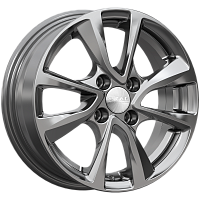 Литые диски НИЦЦА (КЛ287) 5.500xR14 4x100 DIA67.1 ET35 графит для Hyundai Atos Литые диски НИЦЦА (КЛ287) 5.500xR14 4x100 DIA67.1 ET35 графит для Hyundai Atos