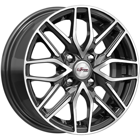Кайкос (КС1001) 5.500xR14 4x100 DIA60.1 ET40 Блэк Джек Кайкос (КС1001) 5.500xR14 4x100 DIA60.1 ET40 Блэк Джек