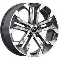Литые диски КР015 (19_RAV4  XA4) (КР015) 7.500xR19 5x114.3 DIA60.1 ET45 Diamond Black Gris для Forthing M4 Yacht