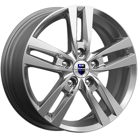 Rassvet (КС868) 6.500xR16 5x100 DIA67.1 ET38 дарк платинум Rassvet (КС868) 6.500xR16 5x100 DIA67.1 ET38 дарк платинум