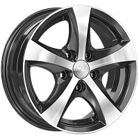 Литые диски УРАН-2 (КЛ066) 5.500xR14 5x100 DIA57.1 ET35 алмаз для Volkswagen Polo Литые диски УРАН-2 (КЛ066) 5.500xR14 5x100 DIA57.1 ET35 алмаз для Volkswagen Polo