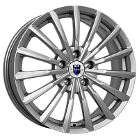 Литые диски Акцент (КС562) 7.000xR17 5x114.3 DIA67.1 ET41 дарк платинум для Hyundai Trajet Литые диски Акцент (КС562) 7.000xR17 5x114.3 DIA67.1 ET41 дарк платинум для Hyundai Trajet