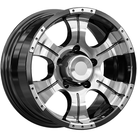 Байконур Джип-рейд (КС465М) 8.000xR16 5x139.7 DIA110.1 ET-15 алмаз черный Байконур Джип-рейд (КС465М) 8.000xR16 5x139.7 DIA110.1 ET-15 алмаз черный