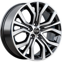 Литые диски KL-293 (18_ Santa Fe) (КЛ293) 7.000xR18 5x114.3 DIA67.1 ET40 алмаз для Mitsubishi Outlander