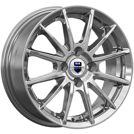 Квант (КС960) 5.500xR14 4x100 DIA54.1 ET40 дарк платинум Квант (КС960) 5.500xR14 4x100 DIA54.1 ET40 дарк платинум