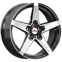 Литые диски Токен (КС1127) 6.500xR17 5x114.3 DIA66.6 ET37 Блэк Джек для Belgee X70